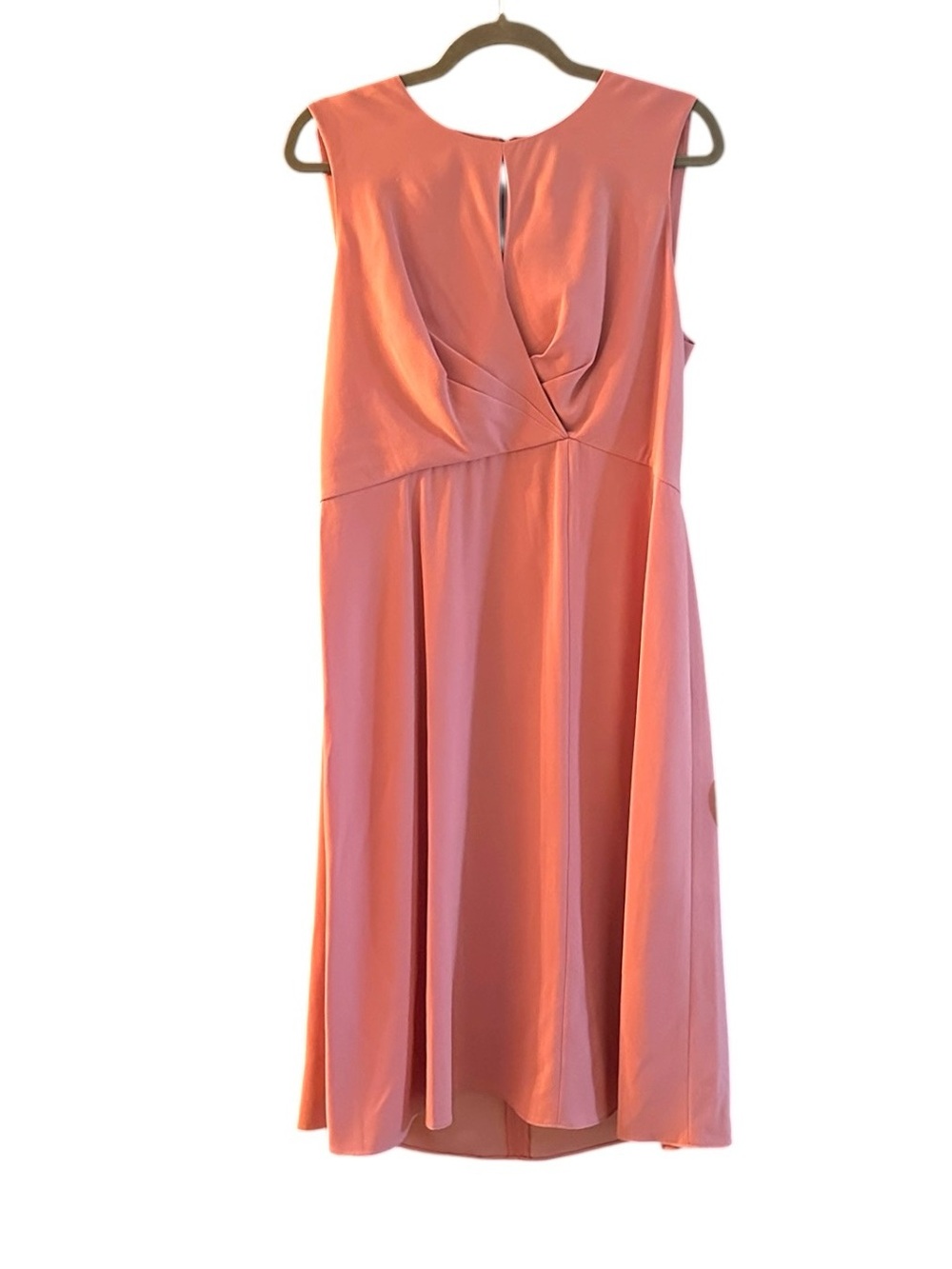Kobi Halperin Krista Dress L Petal Pink Draped Sleeveless NWT $448